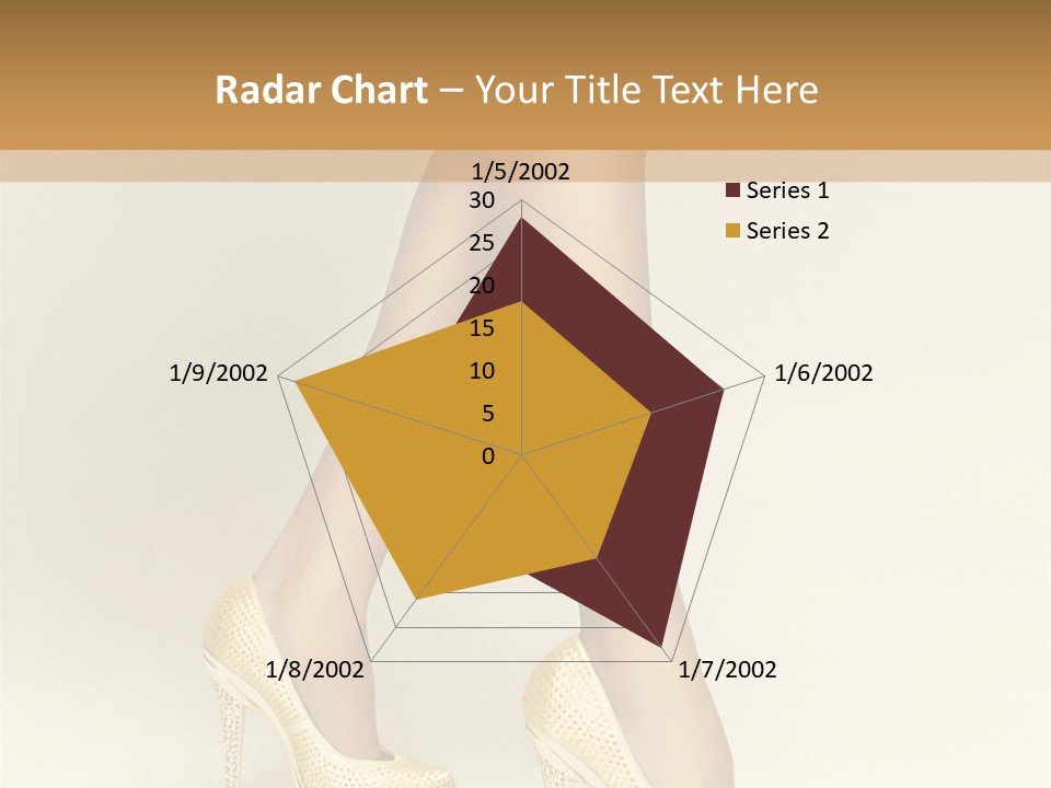 Skin Walking Young PowerPoint Template