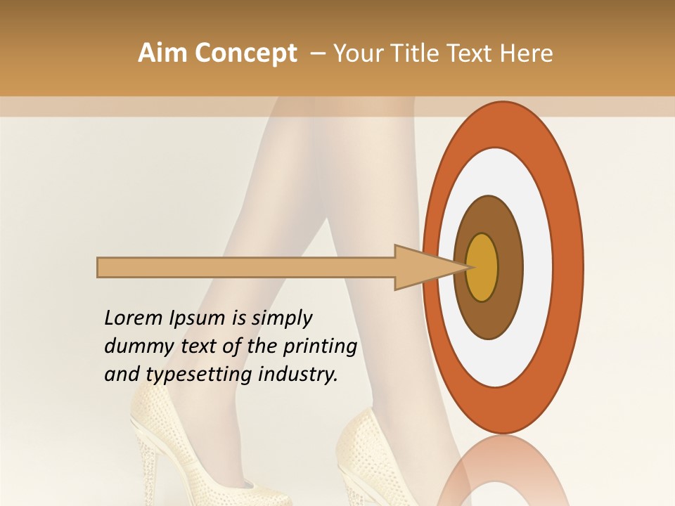 Skin Walking Young PowerPoint Template