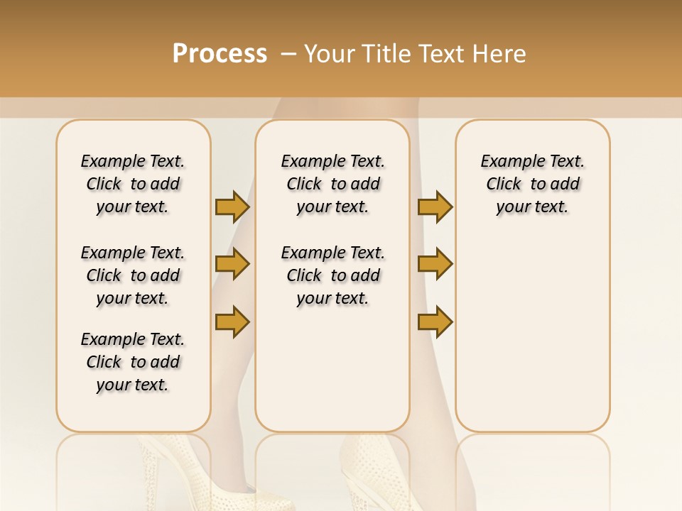 Skin Walking Young PowerPoint Template