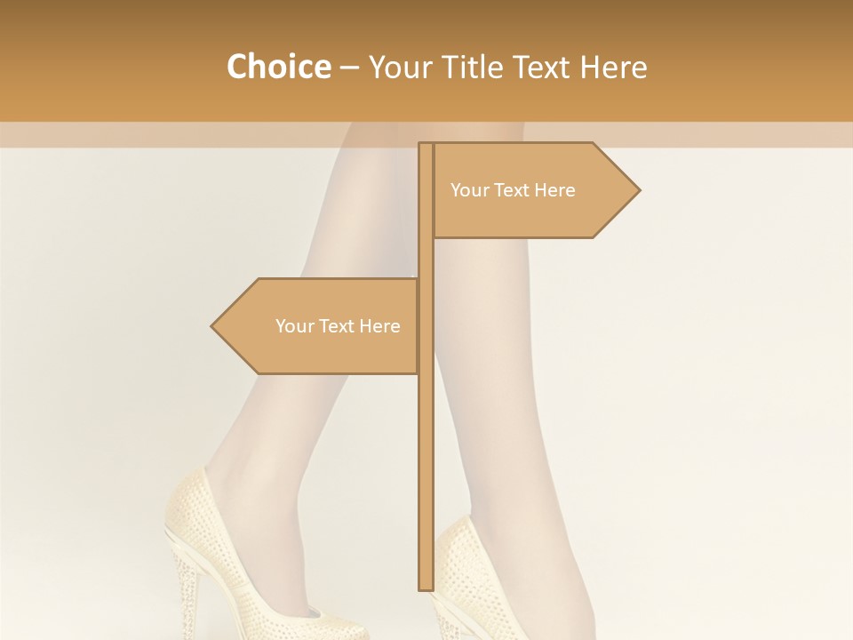 Skin Walking Young PowerPoint Template