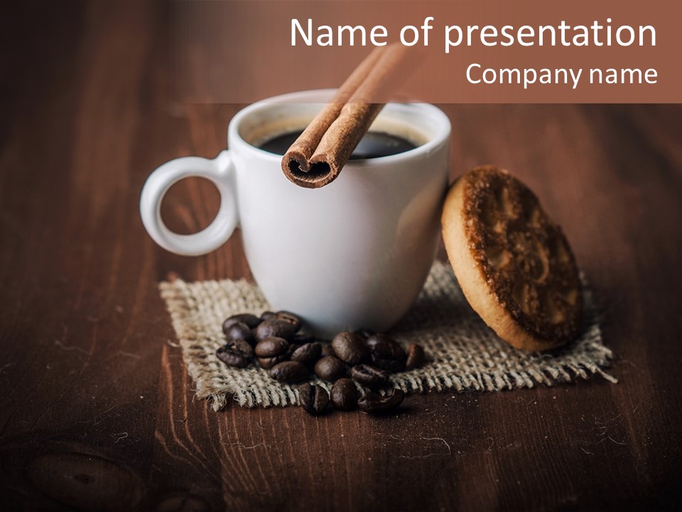 Rustic Copy Brown PowerPoint Template