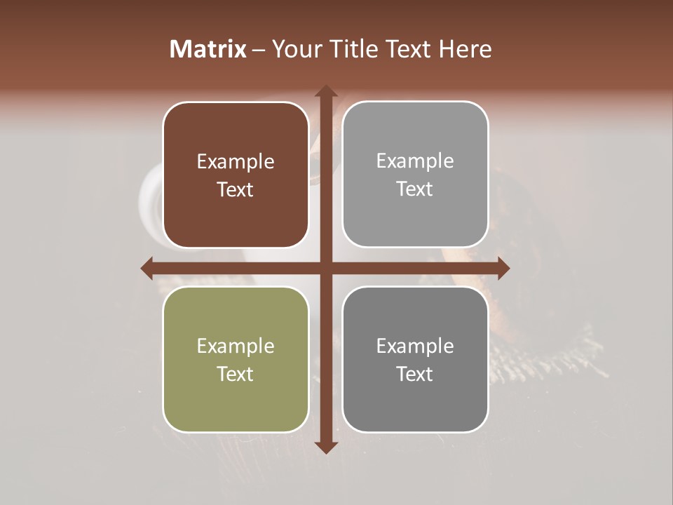 Rustic Copy Brown PowerPoint Template