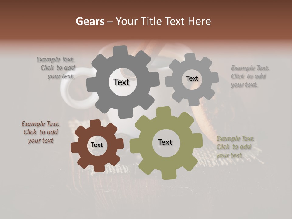 Rustic Copy Brown PowerPoint Template