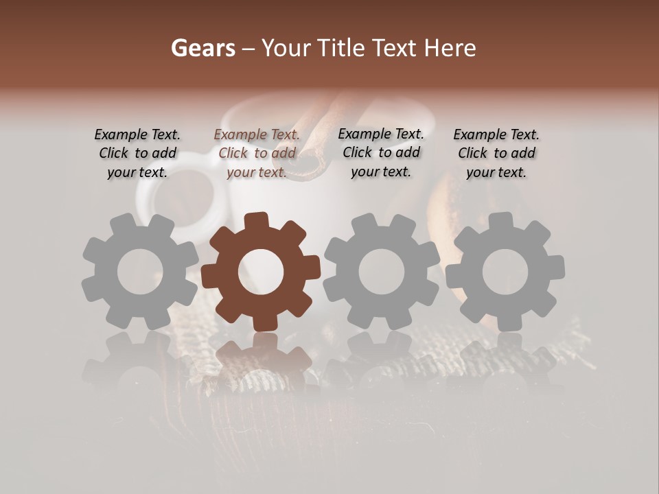 Rustic Copy Brown PowerPoint Template