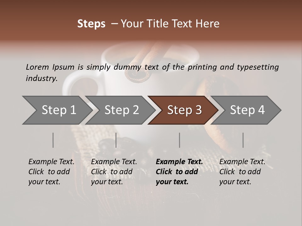 Rustic Copy Brown PowerPoint Template