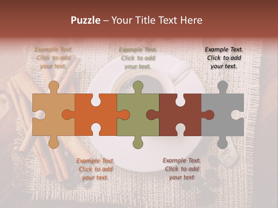 Mug Aroma Cafe PowerPoint Template