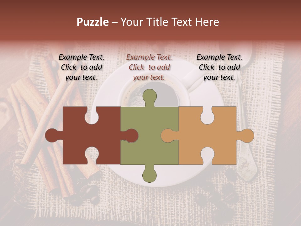 Mug Aroma Cafe PowerPoint Template