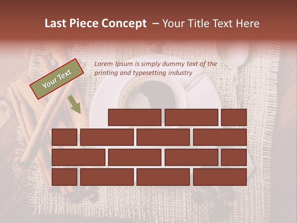 Mug Aroma Cafe PowerPoint Template