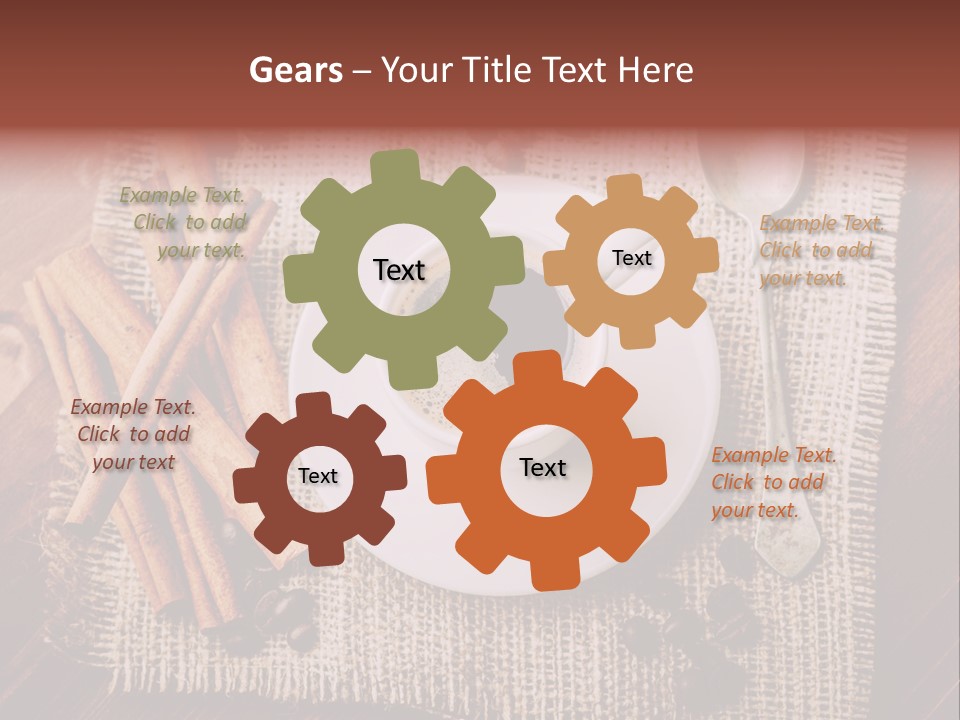 Mug Aroma Cafe PowerPoint Template