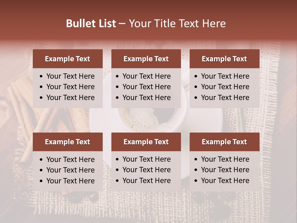Mug Aroma Cafe PowerPoint Template