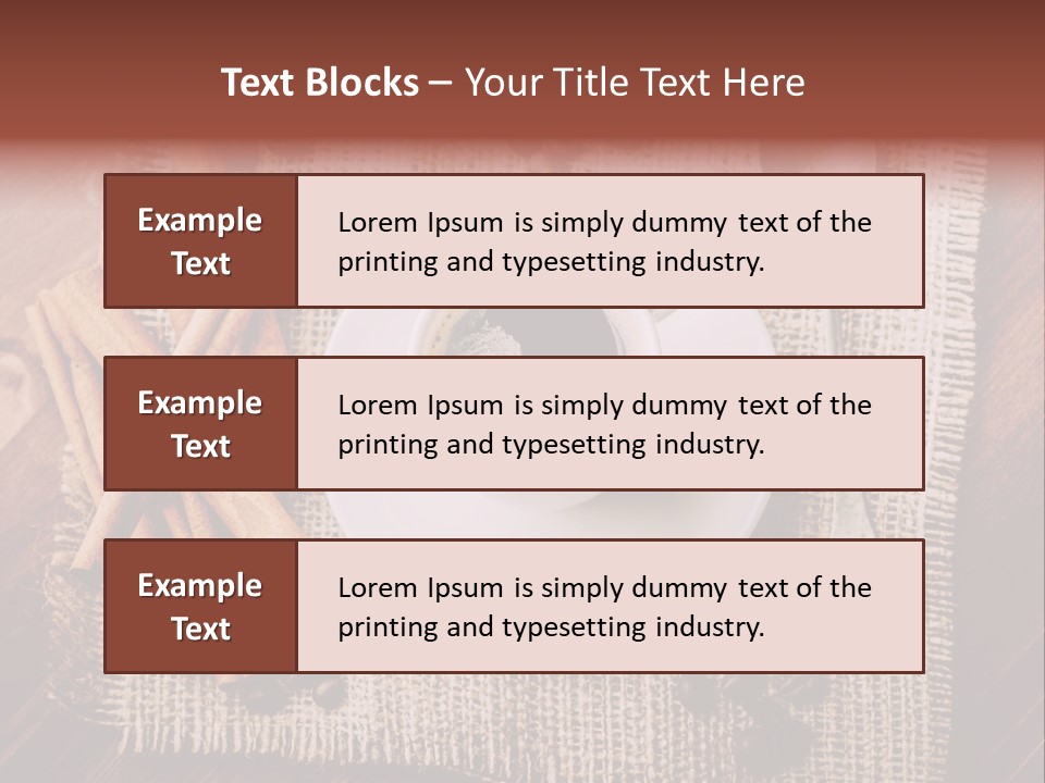 Mug Aroma Cafe PowerPoint Template