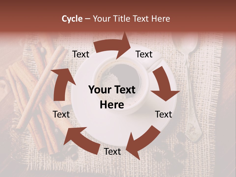 Mug Aroma Cafe PowerPoint Template
