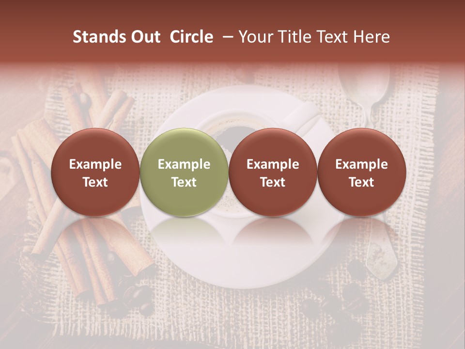 Mug Aroma Cafe PowerPoint Template