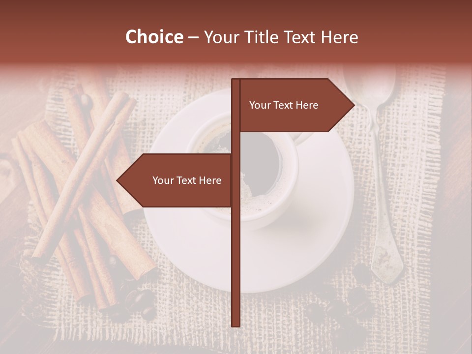 Mug Aroma Cafe PowerPoint Template