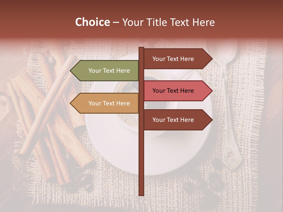 Mug Aroma Cafe PowerPoint Template