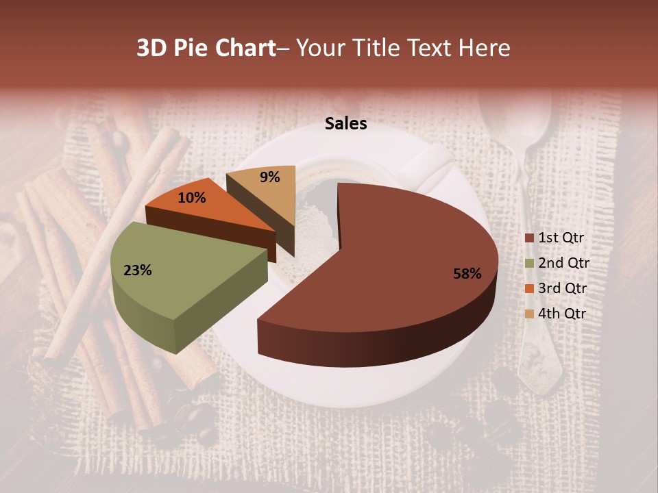 Mug Aroma Cafe PowerPoint Template