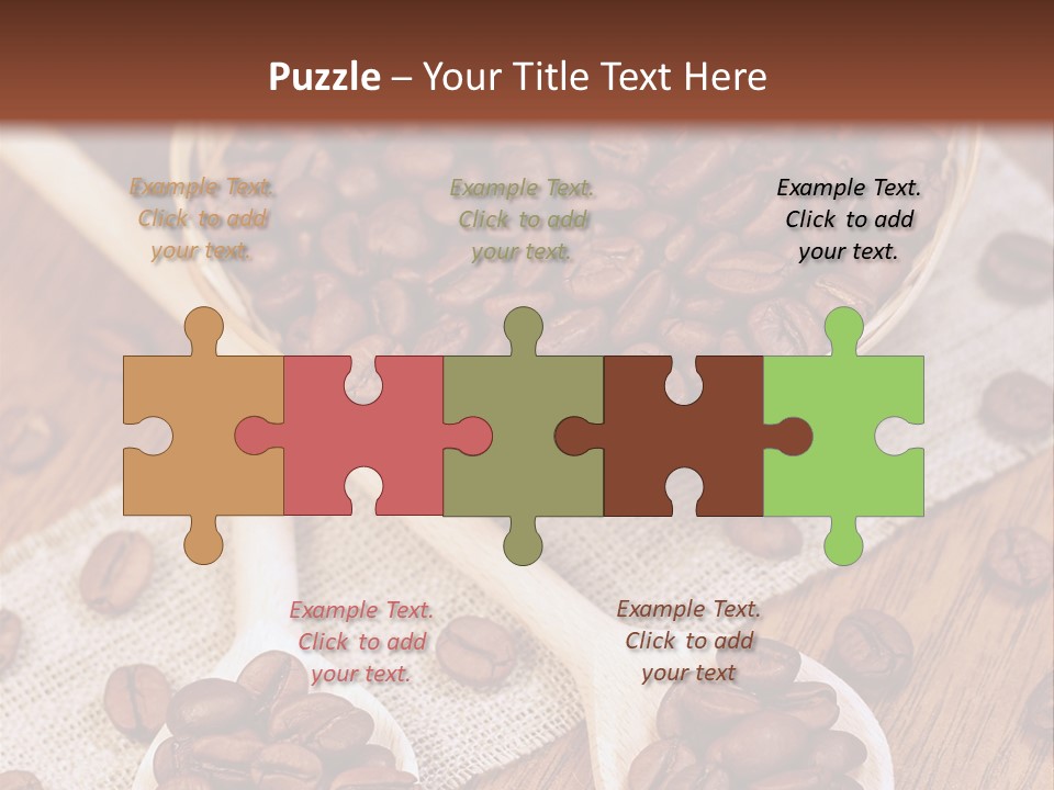 Dark Sack Group PowerPoint Template
