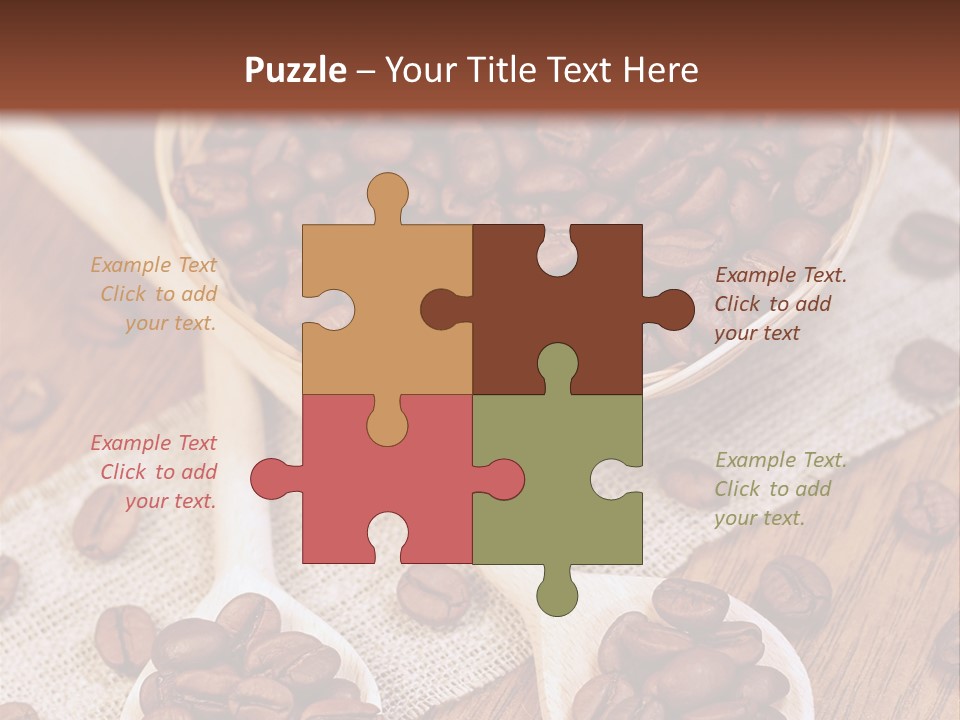 Dark Sack Group PowerPoint Template