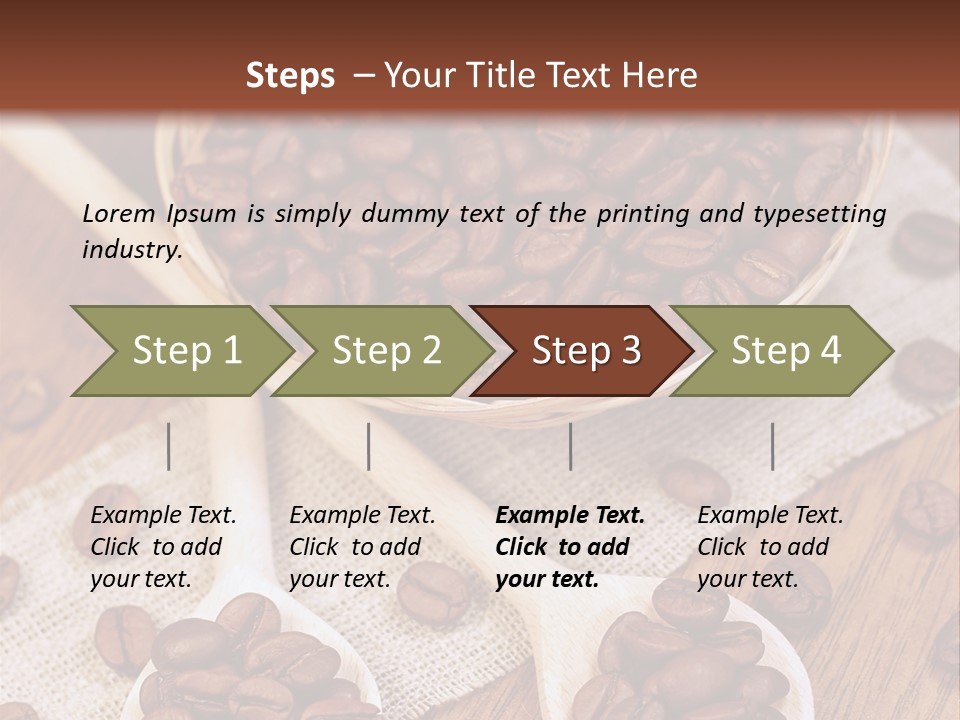 Dark Sack Group PowerPoint Template
