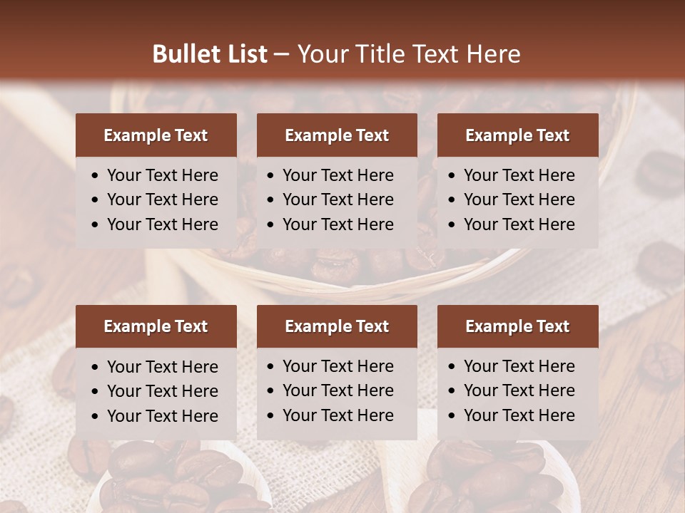 Dark Sack Group PowerPoint Template