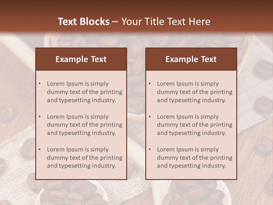 Dark Sack Group PowerPoint Template
