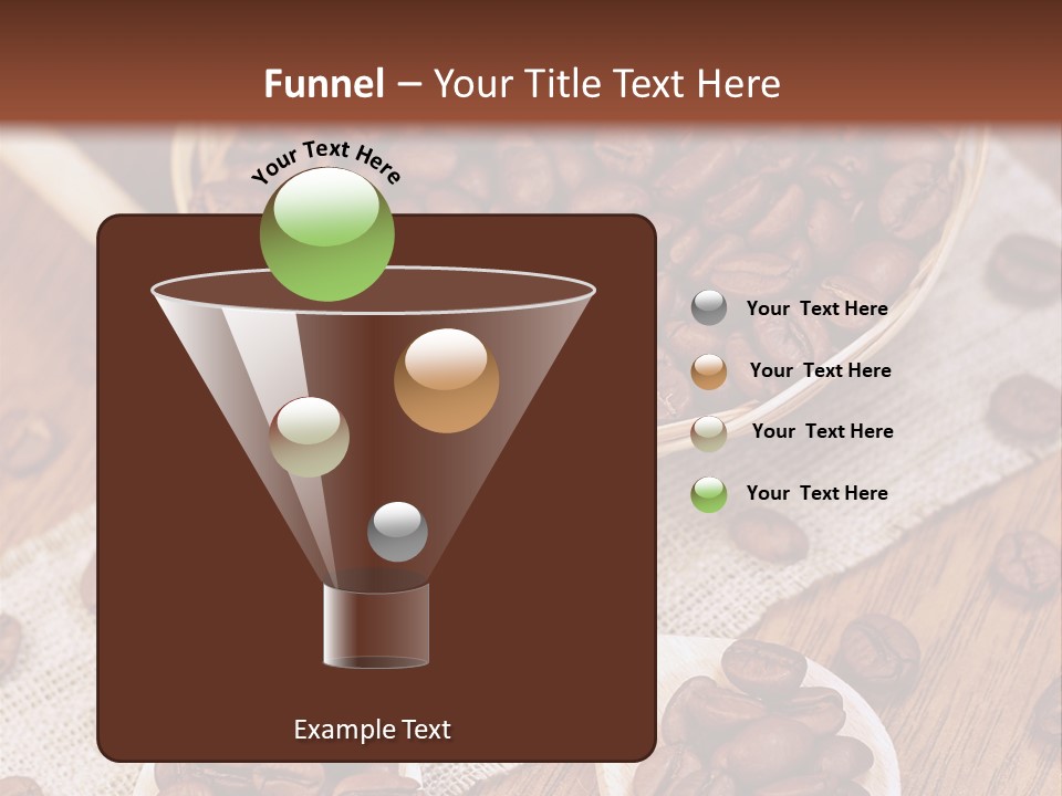 Dark Sack Group PowerPoint Template