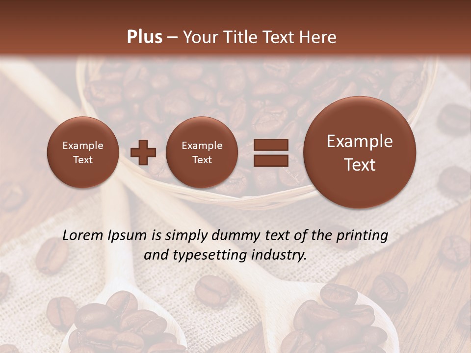 Dark Sack Group PowerPoint Template