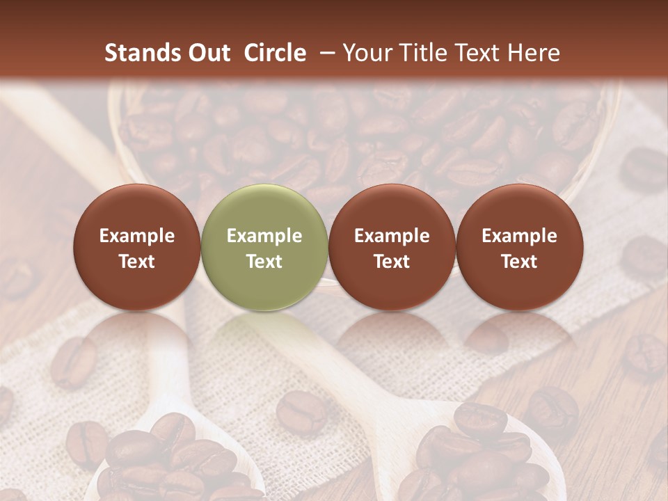 Dark Sack Group PowerPoint Template