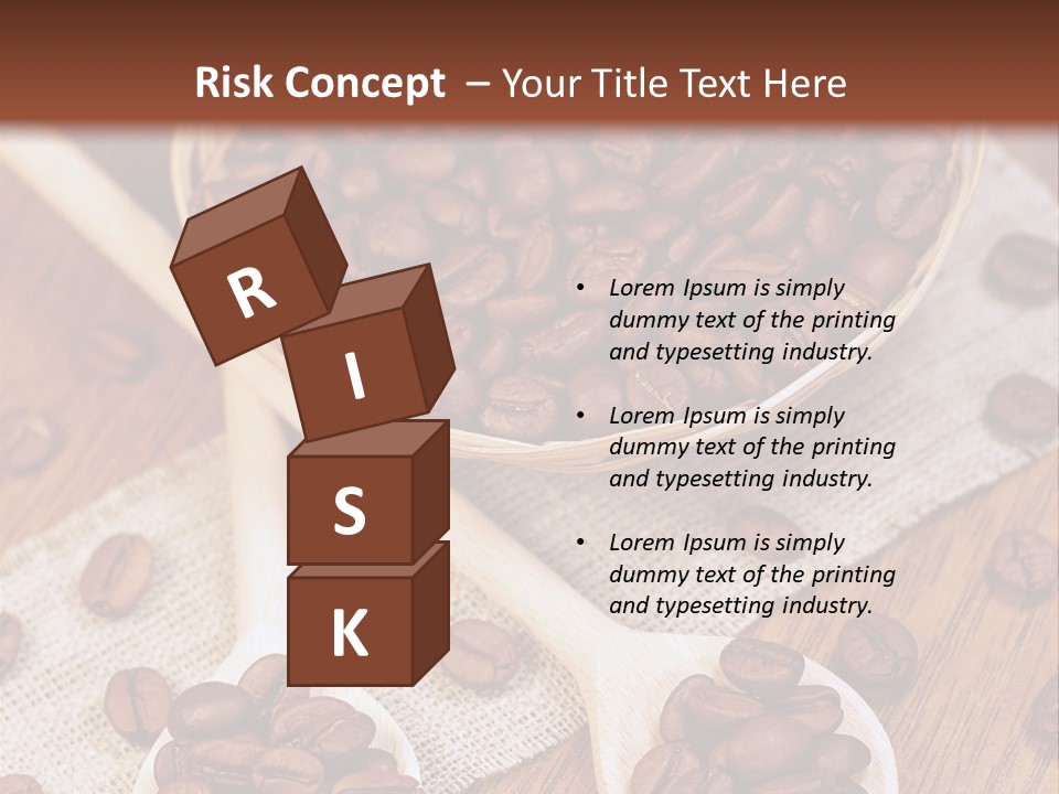 Dark Sack Group PowerPoint Template