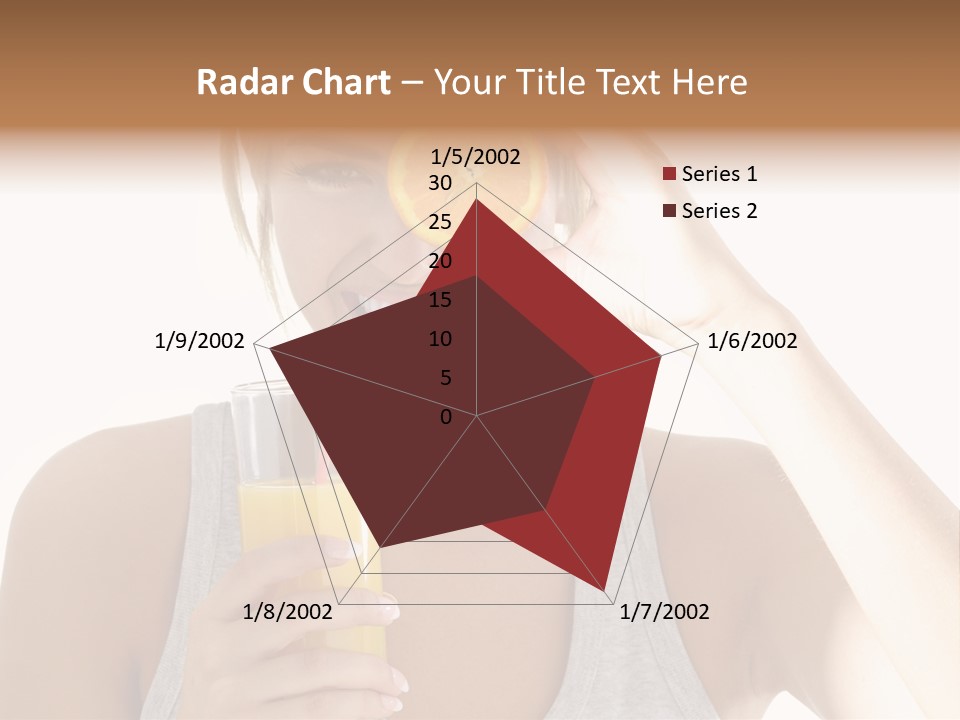 People Female Pretty PowerPoint Template