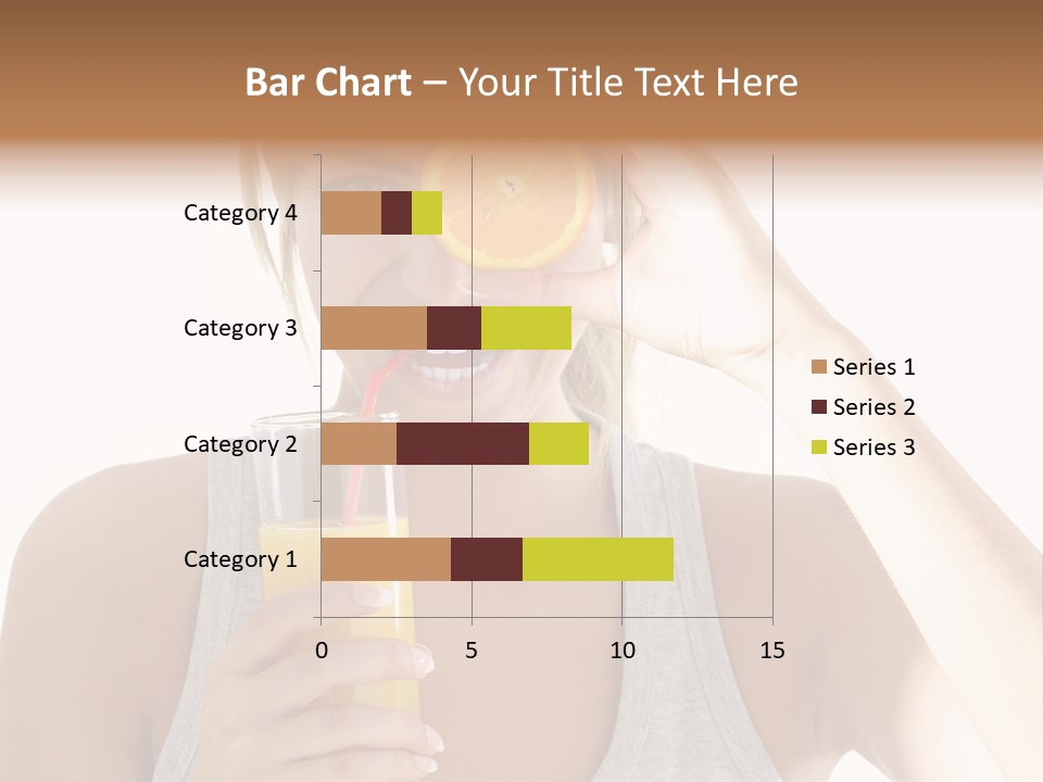 People Female Pretty PowerPoint Template