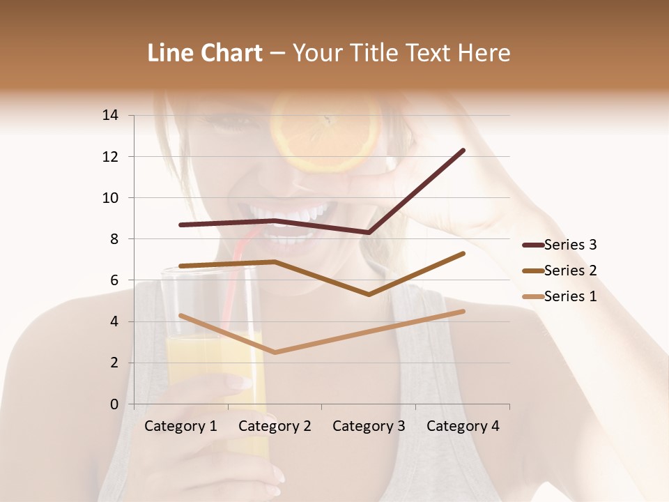 People Female Pretty PowerPoint Template