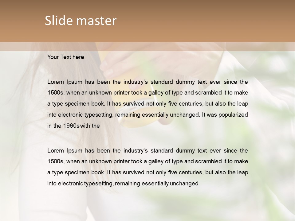 Fresh Bakery Table PowerPoint Template