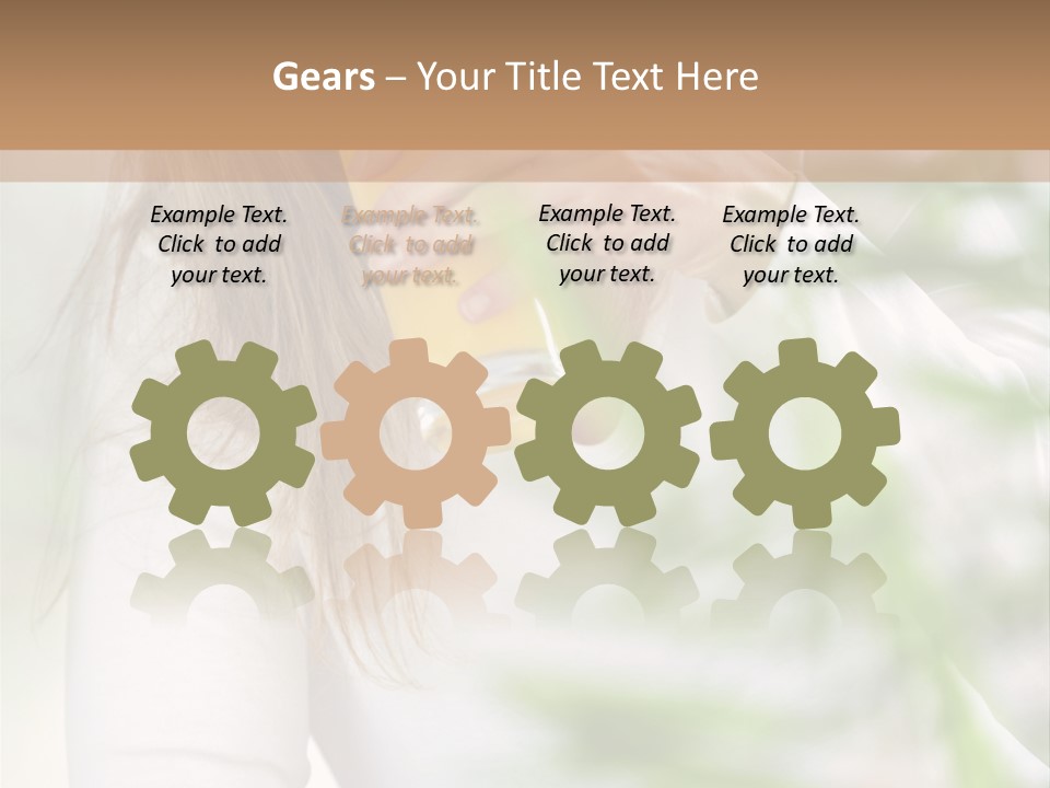 Fresh Bakery Table PowerPoint Template