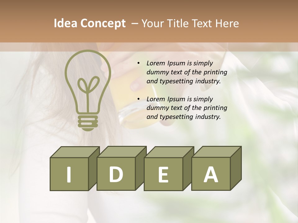 Fresh Bakery Table PowerPoint Template