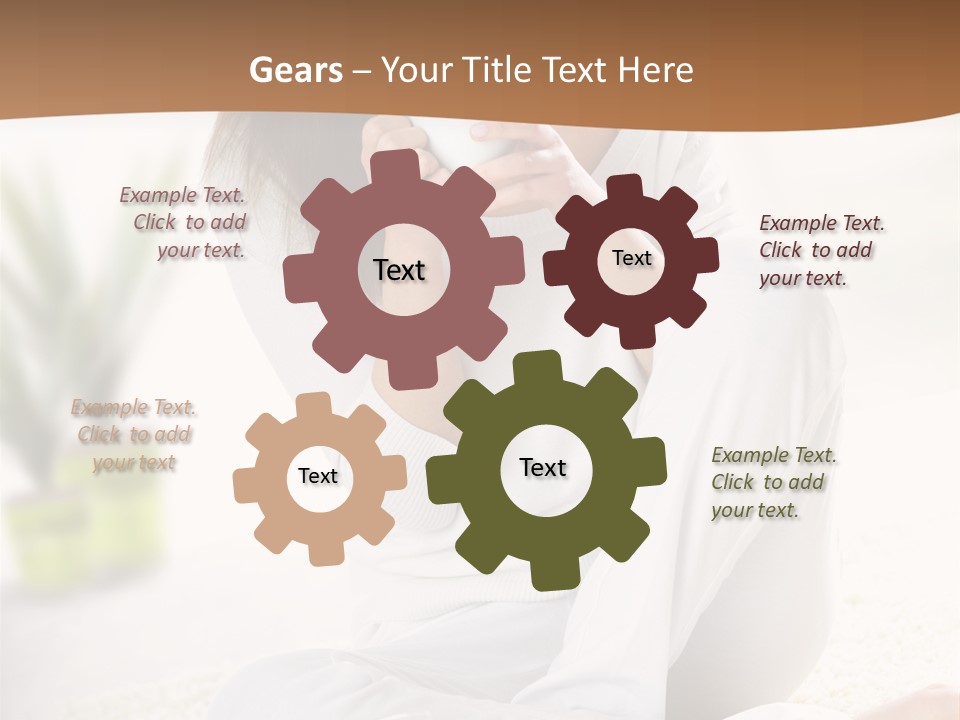 Indoor Expression Attractive PowerPoint Template