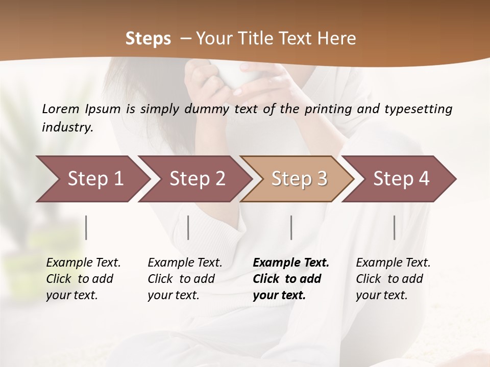 Indoor Expression Attractive PowerPoint Template
