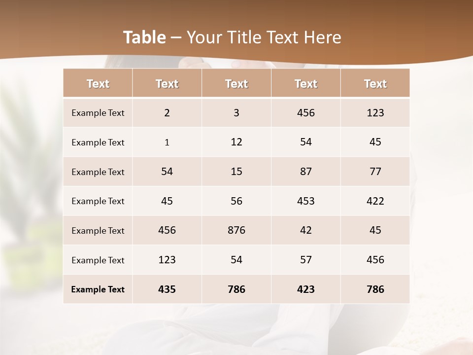 Indoor Expression Attractive PowerPoint Template