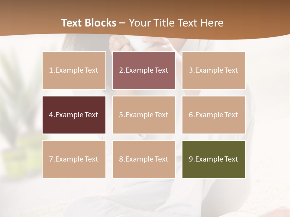 Indoor Expression Attractive PowerPoint Template