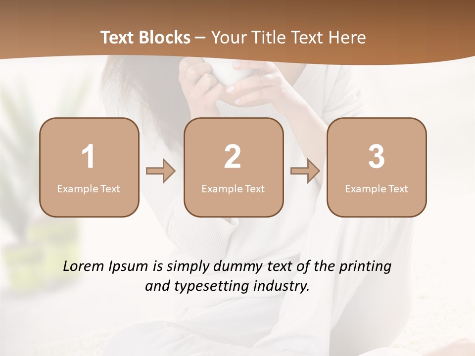 Indoor Expression Attractive PowerPoint Template