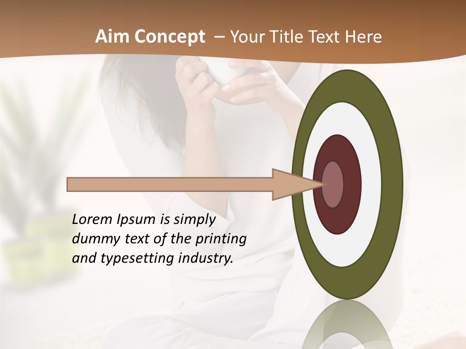 Indoor Expression Attractive PowerPoint Template