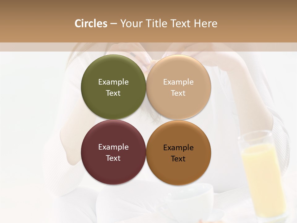 Cup Nutrition Bakery PowerPoint Template