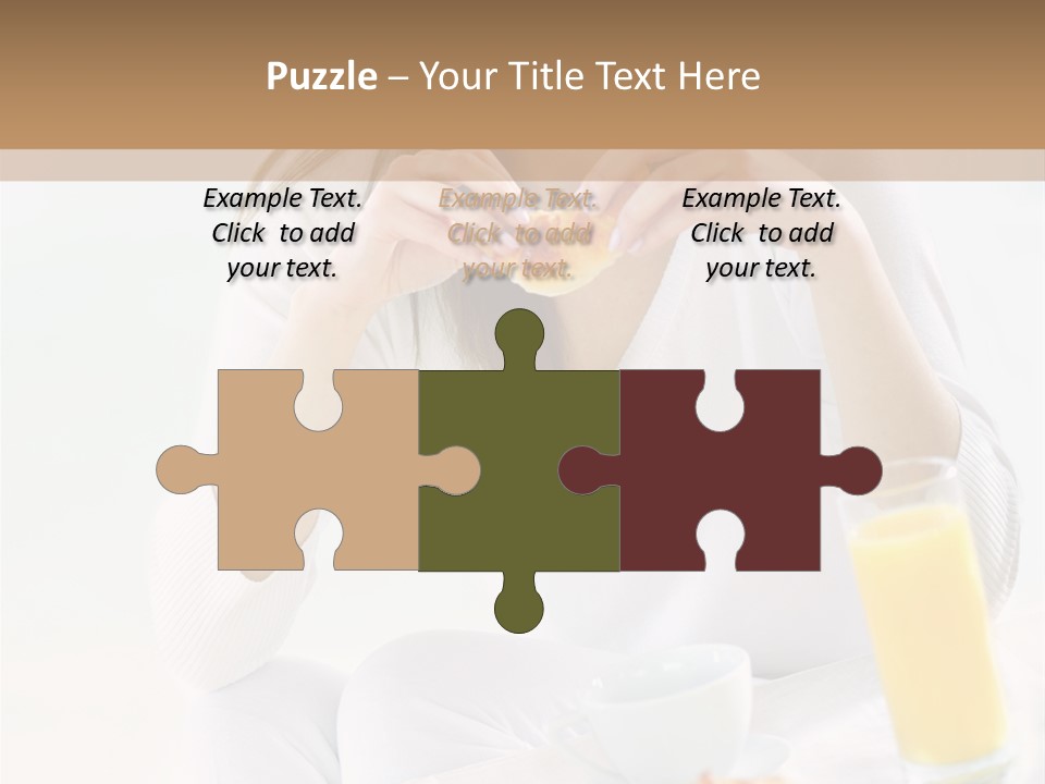 Cup Nutrition Bakery PowerPoint Template