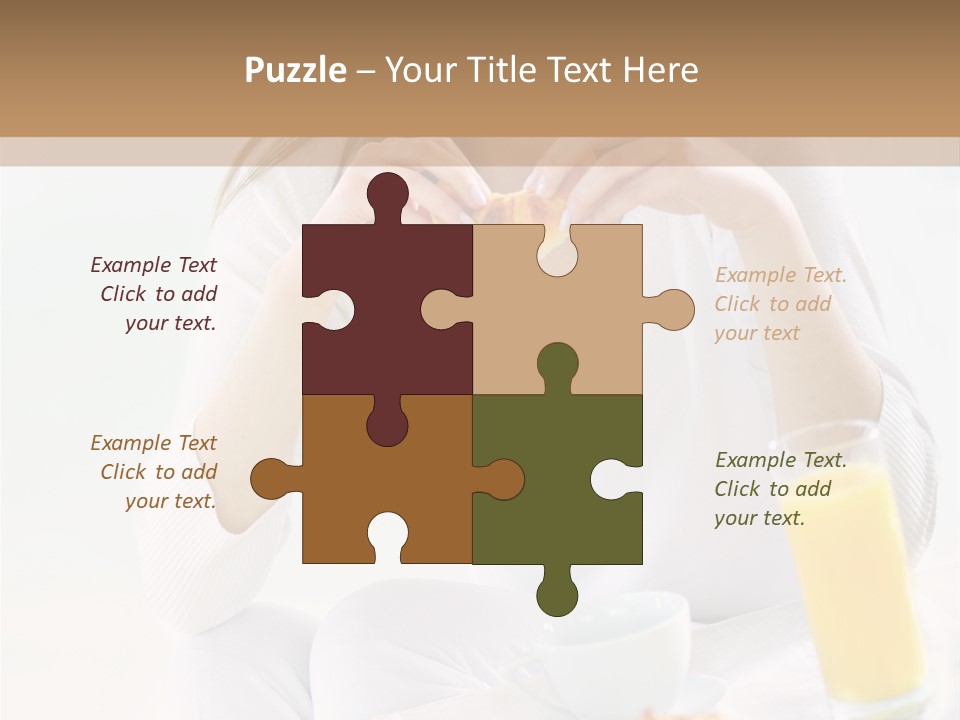 Cup Nutrition Bakery PowerPoint Template