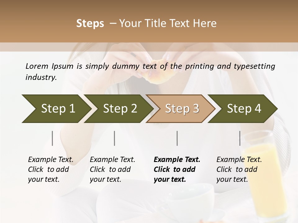 Cup Nutrition Bakery PowerPoint Template