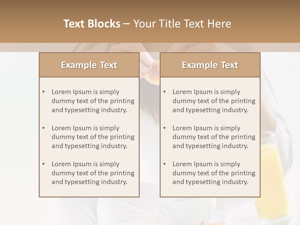 Cup Nutrition Bakery PowerPoint Template
