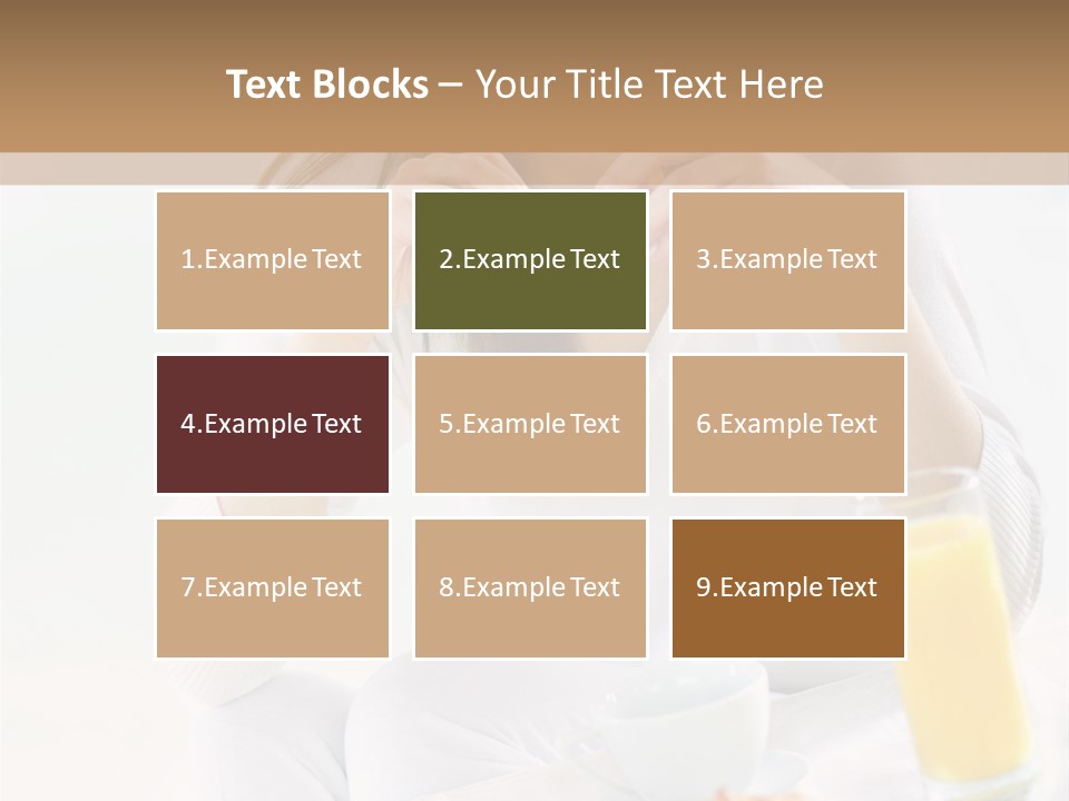 Cup Nutrition Bakery PowerPoint Template