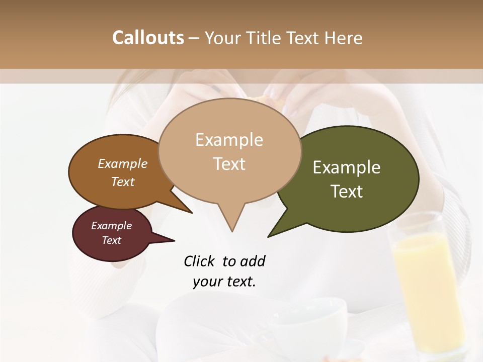 Cup Nutrition Bakery PowerPoint Template