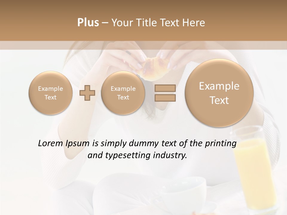 Cup Nutrition Bakery PowerPoint Template