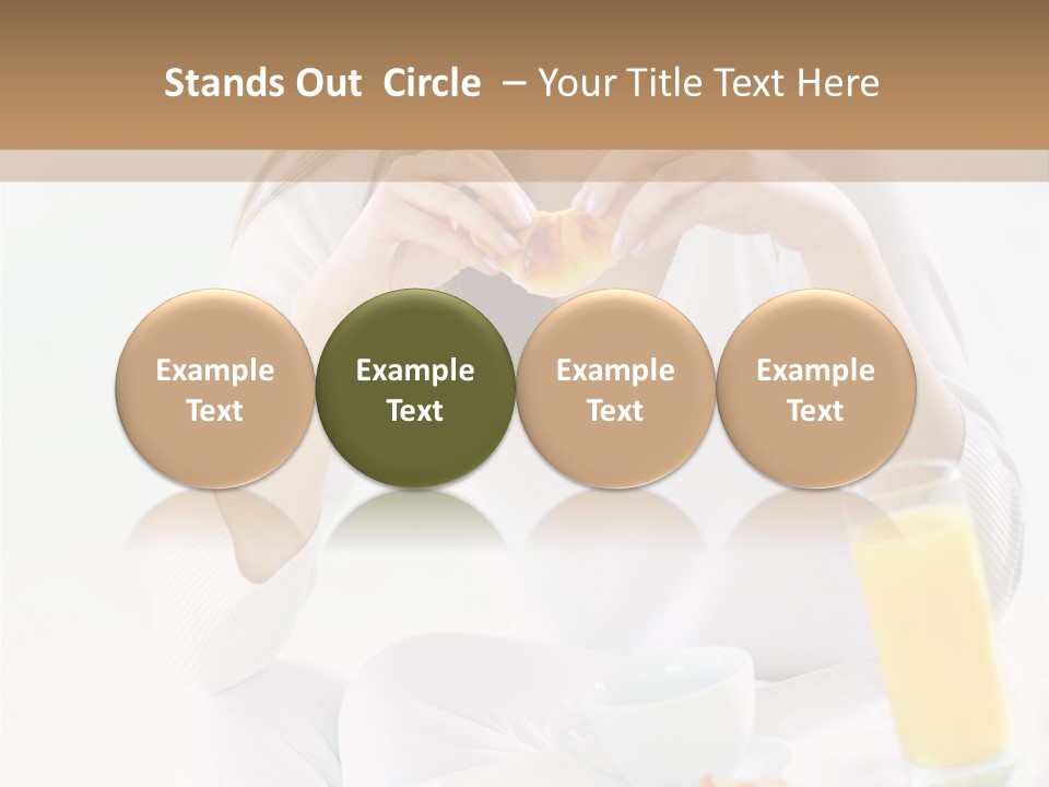 Cup Nutrition Bakery PowerPoint Template